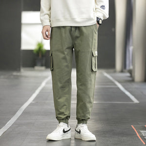 GS Relaxed Fit Cargo Trousers in green